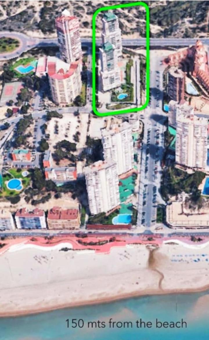 Apartament Costa Rica 2, 150 Meters To The Beach Benidorm Exterior photo